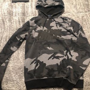 BLACK CAMO NIKE HOODIE